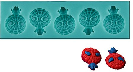 Beiersi Araignée Moule Silicone Cake Decorating Gateau Chocolat Amande Sucre Outils Moule (Style 7)