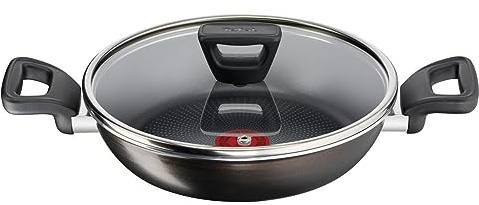 Tefal - Sartén para tortilla Sahan con tapa 24 cm XL para todos los fuegos excepto inducción, C3847053