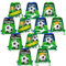 Qpout 12pcs Bolsas con cordón de fiesta de fútbol, mochila de fútbol, bolsa de regalos de fiesta de cumpleaños para niños, bolsa de dulces de golosinas de fiesta de fútbol, bolsa de golosinas