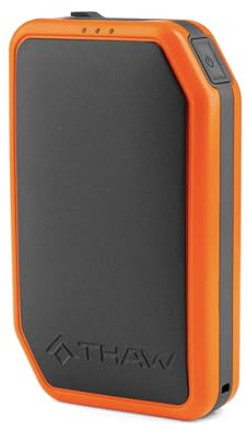 Thaw Rechargeable Hand Warmer and Power Bank, 5200 mAh, for Winter Walks, Hiking, Camping, Outdoor Sports, Travel, Hiking