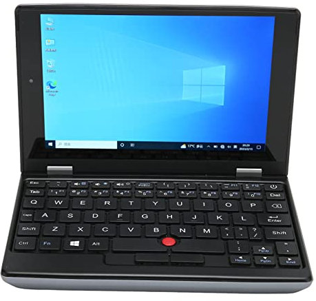 7 Zoll Touchscreen Laptop, 10 Handheld PC Laptop für Büro und , Tragbares Notebook mit 12 GB RAM, Dualband WLAN, Frontkamera, USB3.0 (12G+1T)