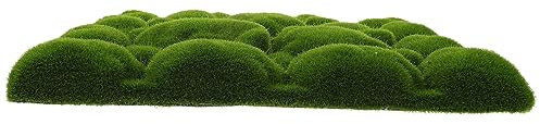 ABOOFAN 4 Stück Simulierter Moosschaum Wandpaneele Aus Kunstmoos Wand Gras Dekoration Künstliche Moosmatte, Quadratische Wanddekoration Moosbrett Grüne Ornamente Moos Basteln Hecke Kirsche