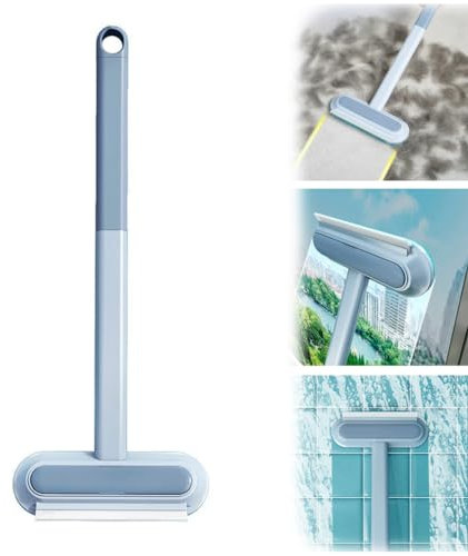 Multifunktionaler Reinigungsbürste, Doppelte Verwendung Tierhaare Entferner Bürste, Tragbarer Fusselentferner, Wiederverwendbares Mehrzweck-Reinigungswerkzeug für Kleidung, Teppich, Glas, Autos