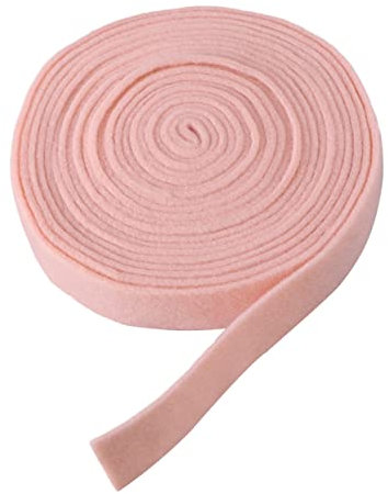 SHINEOFI Christbaumschmuck Stoffbänder Für Schleifen Weihnachtsband Band Für Weihnachtsbaumband Weihnachts-ripsbänder Filzband Breites Rotes Band Bastelband Aus Filz Satinband Rosa