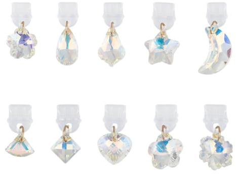 OLYCRAFT Staubschutzstecker für Handy, staubdicht, mit Maiglöckchen-Anhänger, Anti-Staubstecker, USB-C-Anschlusskappen, Schutz, Handy-Anhänger, Zubehör für die meisten Typ-C-Handys