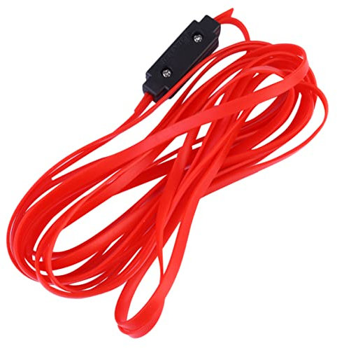 Toyvian Saltar La Cuerda Elástica Adultos Bandas De Goma Ajustables para Ejercicios Al Aire Salto Grupo Color Rojo
