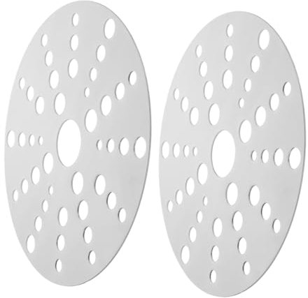 Warmhm 2pcs Induction Adapter Diffuser Plate Heat Conductive Sheet Kitchen Supply Kitchen Gadget