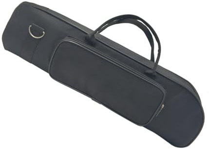 Trompeten Gigbag aus Oxford Gewebe, 5mm Gepolsterte Tragetasche | Trompetentasche mit Schultergurt, Seitentasche und Griff, Leicht, Schützt die Trompete vor Kratzern