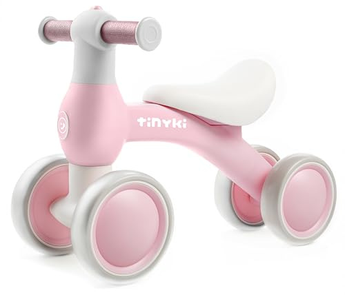 TINYKI Bici Bebe 1 Año a 2 Sin Pedales, Bicicleta Niño 1 Año, de Equilibrio, Correpasillos Ultraligero, Juguetes Niños | Regalos Originales Bebé para Cumpleaños