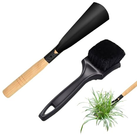 Rasenmäher-Bürste | Hochleistungs-ergonomisches Werkzeug | Deckbürste zur Reinigung - für die Wartung von Gartengras Entfernung Hinterhof Outdoor Rasen