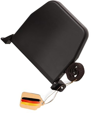 Rollwin Enrouleur de sangle en saillie – d'Allemagne – Distance entre les trous : 155 mm – Mini enrouleur pour volet roulant Marron – Avec sangle de 5 m – 14 mm