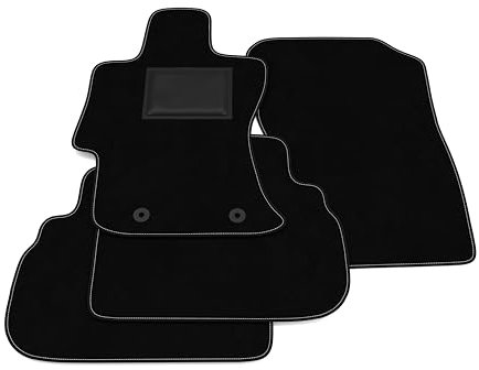 Fußmatten kompatibel mit Subaru XV 2018-2024 No Decor, maßgeschneidertes Auto-Fußmatten-Set, Teppich-Fußmatten-Set, Autoteppich