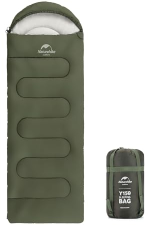Naturehike kuvertsovsäck, 3-årstider-filt sovsäck med liten förpackningsstorlek, ultralätt vattentät sängsovsäck, 220 x 85 cm skarvbar sovsäck för vuxna (höger öppning)