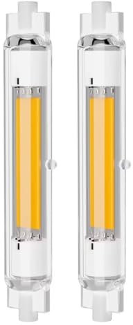 ZUCZUG Bombilla R7S LED 118mm 30w Regulables, R7S LED 118mm equivalente 200w 300w Lámpara Halógena, 3000LM, Blanco Cálido 3000k, 3000LM, iluminación de haz de 360 ​​°, 2 Pack