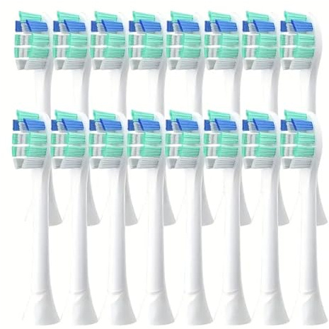 Têtes à clipser, compatible avec Philips, blanches
