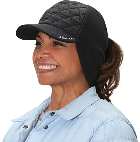 TrailHeads Winter Pony Cap Damen - Baseball Cap mit Ausklappbaren Ohrenwärmern