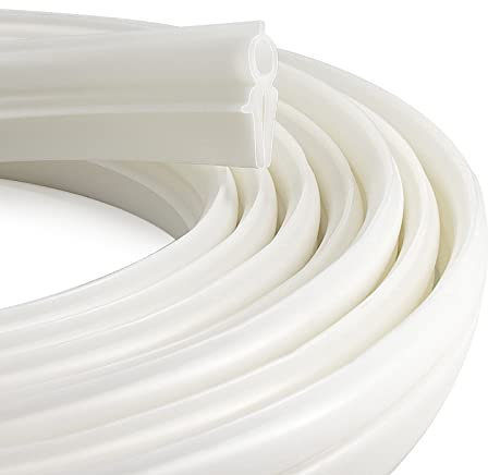 SZKXMJ Wohnmobil-Dachlüftungsdichtung, Vinyldichtung für Ventline, Hengs und Camco Dachlüftungen (29,7 cm, Weiß)