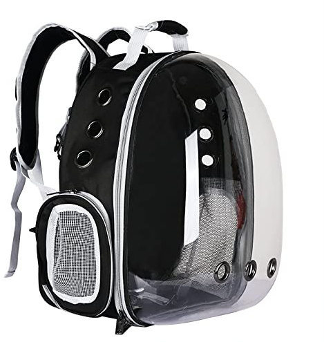 Astronaut cat bag pet backpack/Pet Carrier Backpack Front Pack for Small Medium Cat Puppy Dog/going out portable transparent space capsule pet bag going out cat supplies breathable backpack