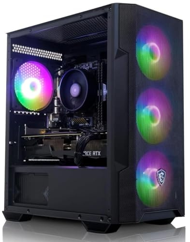 ADMI Gaming PC • Intel Core i5 13400F • NVIDIA RTX 5070 12GB GDDR7 • 32GB DDR4 RAM • 1TB NVMe SSD • 700W PSU • MSI M100R RGB Black Gaming PC Case • WiFi • Windows 11
