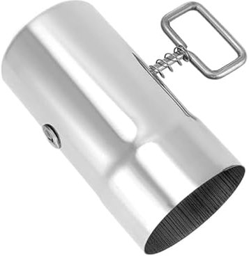 TAISOCA Ofenkamin für den Außenbereich, Auspuff aus Edelstahl, Zelt, Herd, Kaminrohr, einwandig, Kamin, Regenkappen, Kamin, Funkenschutz