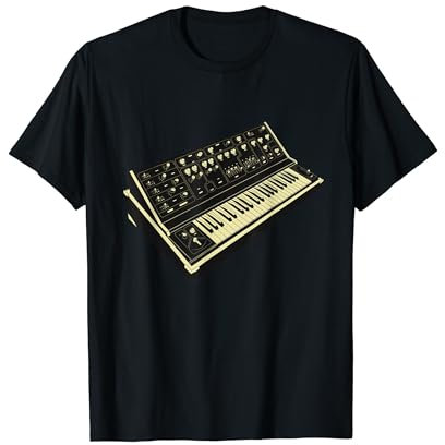 Synthesizer Analog Modular Synthesizer Tastatur T-Shirt
