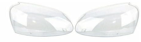 Objektiv Scheinwerfer Glas Für VW Für Golf 5 MK5 2006-2009 Frontscheinwerfer-Objektivabdeckung Transparenter Lampenschirm 1 Paar Klare Autoscheinwerferschale Scheinwerfer Shell Lampenschirm