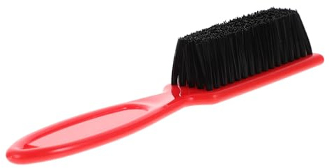 HONITANO Gesichtsrasierpinsel für Männer aus Abs und Nylon mit Bequemem Griff und Staubkehrfunktion für Friseursalon und Heimgebrauch zur Bartpflege