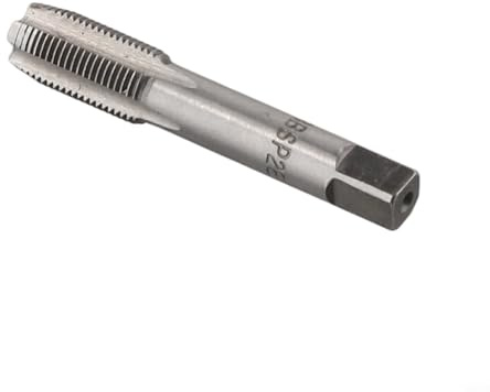 Valixirant Taraud pour coupe de filetage BSP – Ensemble de tarauds coniques G1/8 G1/4 G3/8 G1/2 G3/4, fabriqués en acier à roulement, résistant à l'usure et à la rouille, compatible avec perceuse