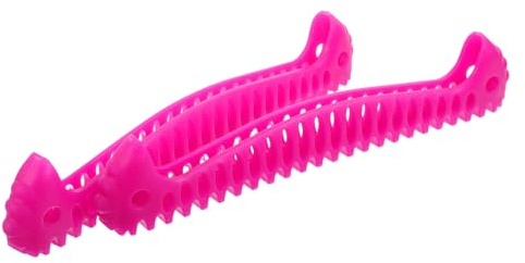 GLEAVI Protège-Lames Extensibles pour Patins à Glace, Lot de 2, Housses Légères en Matériau Élastique, Protection Rapide des Lames pour Patinage Artistique et Hockey, Garçon et Filles et
