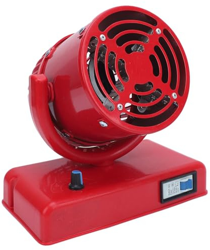 Luocute Stufa Elettrica Piccola DC24V 300W, Stufa Elettrica Portatile a Basso Rumore Fredda Calda, per Uso Interno Sbrinamento Disappannamento Casa Auto Ufficio