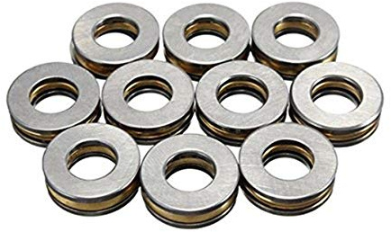 EsportsMJJ 10 Stück F8-16M 8 x 16 x 5 mm Axial-Kugellager 8 mm x 16 mm x 5 mm