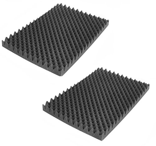 mc-cases Absorberande akustisk finne skum ljud pyramid studio behandling väggpanel (2 stycken)
