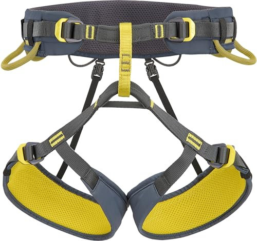 Climbing Technology Wall Klettergurt, anthracit-mustarrd, XS-S