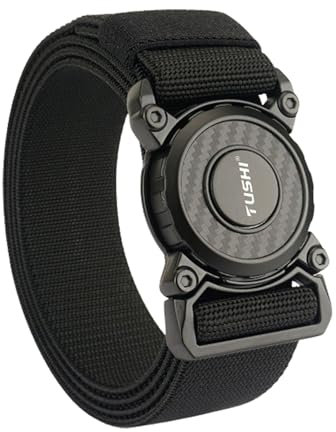 Cintura Tattica, Cintura Uomo Tattica, Adatto Per Jeans, Pantaloni Casual, Pantaloni Sportivi All'Aperto, Per Sport All'Aria Aperta, Caccia, Escursionismo, Campeggio All'Aperto e Scene Di Avventura