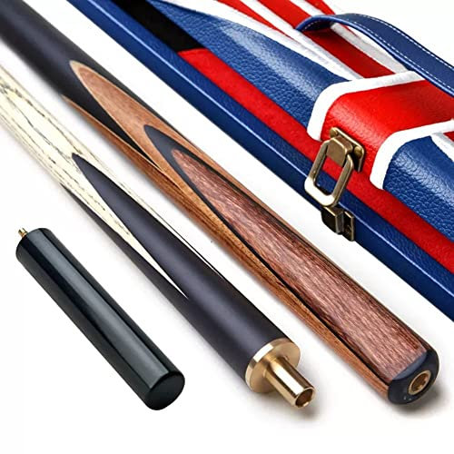 SchAan Billiard cue Billiard Queue Set Billard kö Billardqueue Small Head Snooker schwarz 8 Queue im chinesischen Stil Achterball schwarz Achter Tischqueue 3/4 geteilt(Color:C5,Size:10mm)