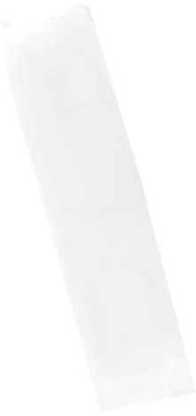Monouso | 250 Bolsa de Papel Blanca 9 + 5 × 32 cm | Ideal para Bocadillos | 250 Unidades