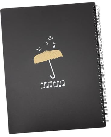 GOOHOCHY Musiknoten Ordner Format Dokumenten-organizer Material Tragbarer Und Wasserdichter Ordner Für Klaviernoten Für Bürobedarf Und Studium