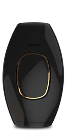 Nnbysj Bloomy Luminology Epilator, IPL Hair Removal Device, Schmerzfreie Haarentfernungsgerät mit 5 Energiestufen, Hause Epilierer, effektives IPL Haarentfernungsgerät für Frauen & Männer (Schwarz)