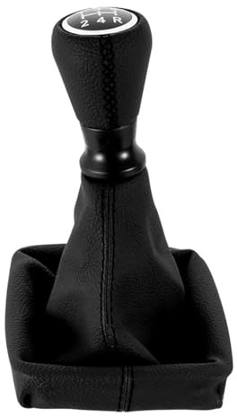 Perilla De Cambio De Marchas Pomo De Palanca De Cambios De 5 Velocidades Para Peugeot 206 406(Black)