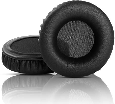 Headphone Earpads Ear Pads Replacement Earmuff Ear Cushion Pillow Cover Cups Compatible with AKG K550 K551 K552 K553 Headphones (Black 1)