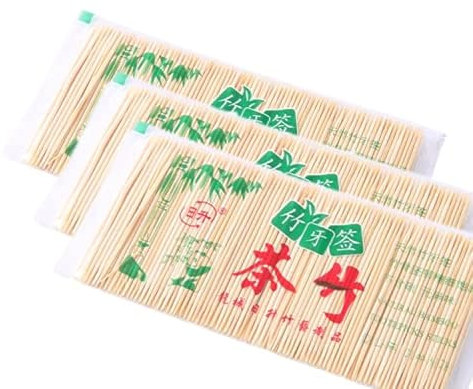 600Pcs Portable Toothpicks, Bamboo Toothpick,Cocktail Stick Appetizer Sticks Fruit Picks for Cocktail Sandwiches Appetizers,Fruit cuttings