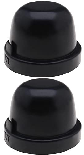 ECSiNG 2 pezzi parapolvere per faro LED per auto 70 mm diametro interno custodia parapolvere protezione guscio in gomma tappi di tenuta copertura per faro LED per auto lampada allo xeno HID
