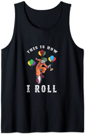 Circus Clown Trick Einrad So rolle ich Zirkusparty Tank Top