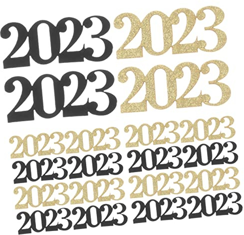 Garneck 2bolsas Confetti Decorativo De Papel Fiestas De Año De Brillantes Estrellas y Papelillos Para Decorar Mesas y Celebraciones