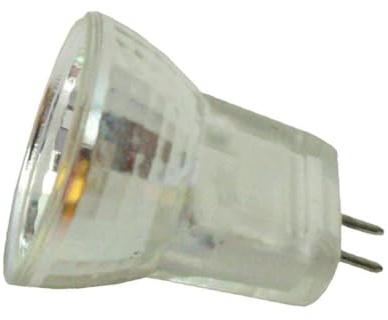 JZLBBC 1Pc Mini MR8 Spot Light Bulbs 12V 35W Halogen Light Bulbs MR8 12V 5W Low Voltage MR8 Halogen Reflector Lamp GU4 Bi-Pin Base Spotlight Dimmable 20W