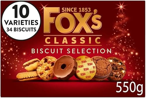 Biscuits Bundle Pack with Fox s Classic Biscuit Selection 550G - 2 Pack