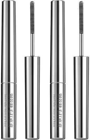 Facelove Iron Eye Eisenlocke Mascara, Iron Eye Wand Mascara Facelove, 3D Curling Eyelash, VerläNgernde Und Pflegende, Waterproof, Long-Lasting and Smudge-Free (2PC)