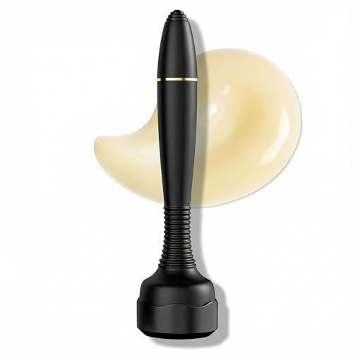 Black 0.25mm Derma Roller Microneedling Roller Stamp for Home Use Men Women Micro Needling Roller Stamp