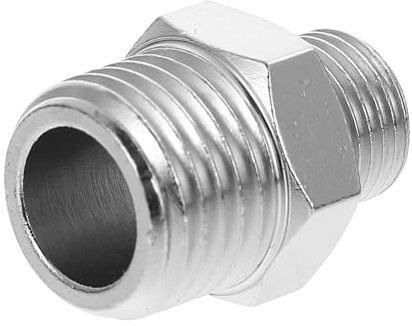 NESTINGHO Airbrush Schlauchadapter Kupfer mit Schnellverschluss 1/8 Außengewinde 1/4 Außengewinde für Kompressor und Airbrush Zubehör