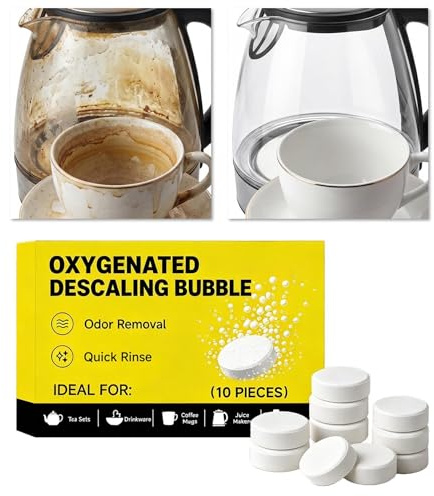 Kaffemaskin Rengöringstabletter 10-pack Säker Avkalkning